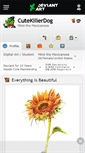 Mobile Screenshot of cutekillerdog.deviantart.com