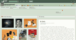 Desktop Screenshot of mehranmahmoudi.deviantart.com