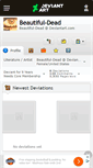 Mobile Screenshot of beautiful-dead.deviantart.com