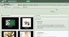 Desktop Screenshot of demonata1.deviantart.com