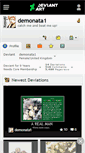 Mobile Screenshot of demonata1.deviantart.com