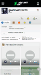 Mobile Screenshot of gaahinalover23.deviantart.com