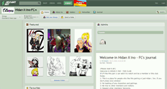 Desktop Screenshot of hidan-x-ino-fc.deviantart.com