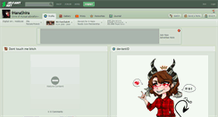 Desktop Screenshot of ihanashira.deviantart.com