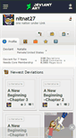 Mobile Screenshot of nitnat27.deviantart.com