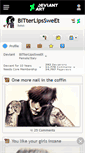 Mobile Screenshot of bitterlipssweet.deviantart.com