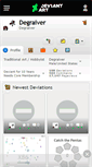 Mobile Screenshot of degraiver.deviantart.com