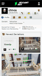 Mobile Screenshot of chivos.deviantart.com