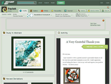 Tablet Screenshot of fractek.deviantart.com