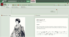 Desktop Screenshot of ceta.deviantart.com