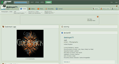 Desktop Screenshot of destroyer71.deviantart.com