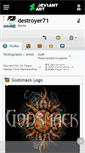 Mobile Screenshot of destroyer71.deviantart.com