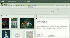 Desktop Screenshot of devillo.deviantart.com
