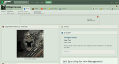 Desktop Screenshot of hrgigerfanclub.deviantart.com