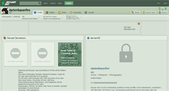 Desktop Screenshot of darkmikasonfire.deviantart.com