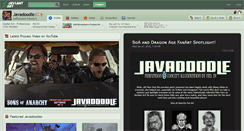 Desktop Screenshot of javadoodle.deviantart.com