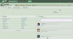 Desktop Screenshot of lin-west.deviantart.com