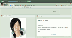 Desktop Screenshot of kenxvii.deviantart.com