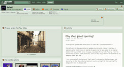 Desktop Screenshot of beileil.deviantart.com