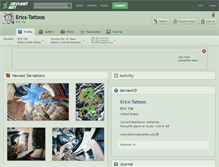 Tablet Screenshot of erics-tattoos.deviantart.com