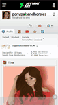 Mobile Screenshot of ponypalsandhorsies.deviantart.com