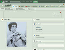 Tablet Screenshot of davids65.deviantart.com