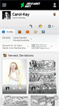 Mobile Screenshot of carol-kay.deviantart.com