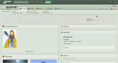 Desktop Screenshot of goo-goo-girl.deviantart.com
