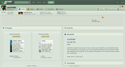 Desktop Screenshot of leurindal.deviantart.com
