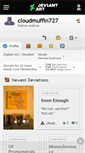 Mobile Screenshot of cloudmuffin727.deviantart.com