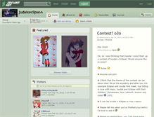 Tablet Screenshot of judaixeclipse.deviantart.com