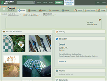 Tablet Screenshot of doesel.deviantart.com