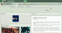 Desktop Screenshot of fox-antipodean.deviantart.com