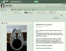 Tablet Screenshot of j-alex-darr.deviantart.com