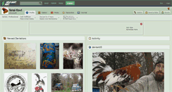 Desktop Screenshot of feral-fowl.deviantart.com