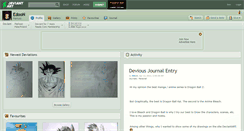 Desktop Screenshot of edoon.deviantart.com