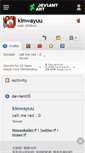 Mobile Screenshot of kinwayuu.deviantart.com