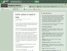 Tablet Screenshot of gargoyles-galore.deviantart.com