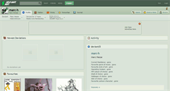 Desktop Screenshot of marc-h.deviantart.com