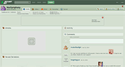 Desktop Screenshot of noxsymphony.deviantart.com