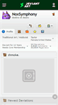 Mobile Screenshot of noxsymphony.deviantart.com