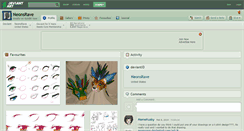 Desktop Screenshot of neonsrave.deviantart.com