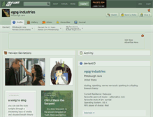 Tablet Screenshot of egog-industries.deviantart.com