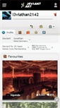 Mobile Screenshot of l3viathan2142.deviantart.com