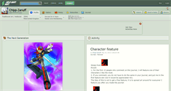 Desktop Screenshot of chipp-zanuff.deviantart.com