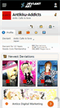 Mobile Screenshot of antikku-addicts.deviantart.com