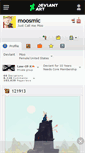 Mobile Screenshot of moosmic.deviantart.com