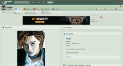 Desktop Screenshot of megin.deviantart.com