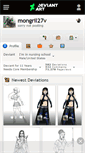 Mobile Screenshot of mongril27v.deviantart.com
