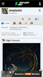 Mobile Screenshot of anastezia.deviantart.com